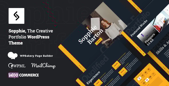 Sopphie - Creative Responsive Personal WordPress Theme Logo